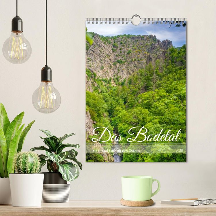 Produktbild: Das Bodetal - Der Grand Canyon des Ostens (Wandkalender 2026 DIN A4 hoch), CALVENDO Monatskalender