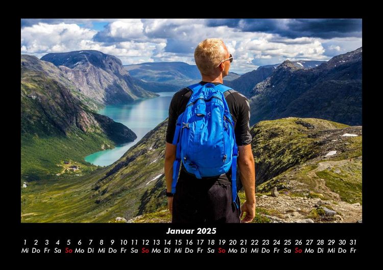 Produktbild: Wanderlust 2025 Fotokalender DIN A3