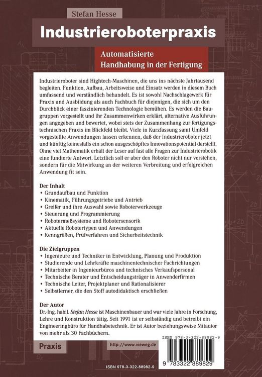 Produktbild: Industrieroboterpraxis