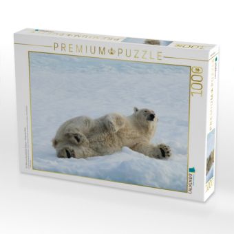Produktbild: CALVENDO Puzzle Ein Motiv aus dem Kalender Eisb&auml;ren - K&ouml;nige der Arktis | 1000 Teile Lege-Gr&ouml;&szlig;e 64x48cm Foto-Puzzle f&uuml;r gl&uuml;ckliche Stunden