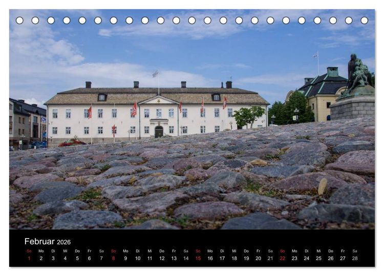 Produktbild: Wundersch&ouml;nes Schweden (Tischkalender 2026 DIN A5 quer), CALVENDO Monatskalender