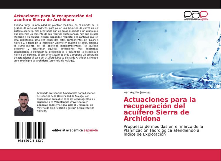 Produktbild: Actuaciones para la recuperaci&oacute;n del acu&iacute;fero Sierra de Archidona