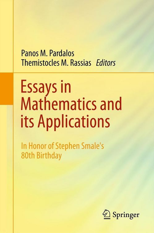 Produktbild: Essays in Mathematics and its Applications