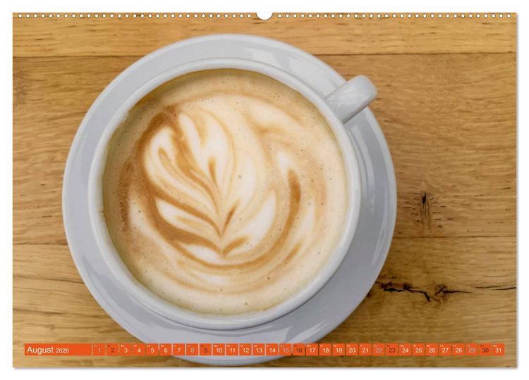 Produktbild: Kaffee (Wandkalender 2026 DIN A2 quer), CALVENDO Monatskalender