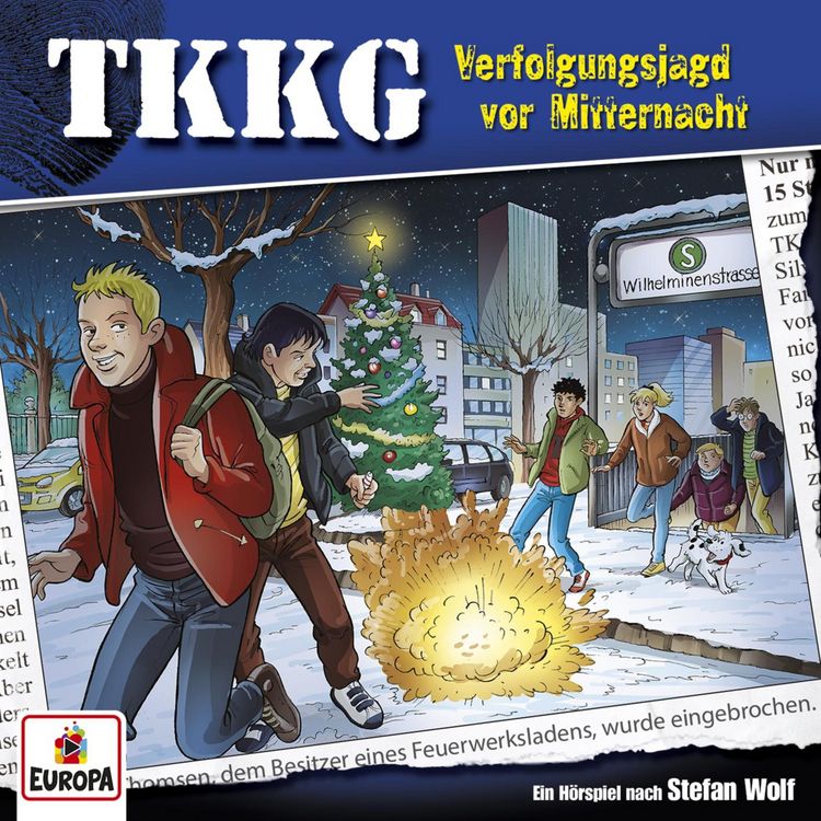 Produktbild: TKKG - Folge 199: Verfolgungsjagd vor Mitternacht
