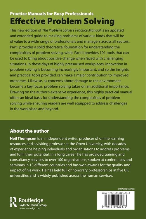 Produktbild: Effective Problem Solving