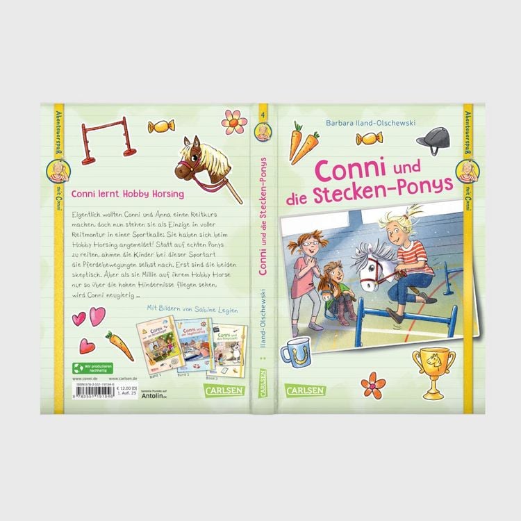 Produktbild: Abenteuerspaß mit Conni 4: Conni und die Stecken-Ponys