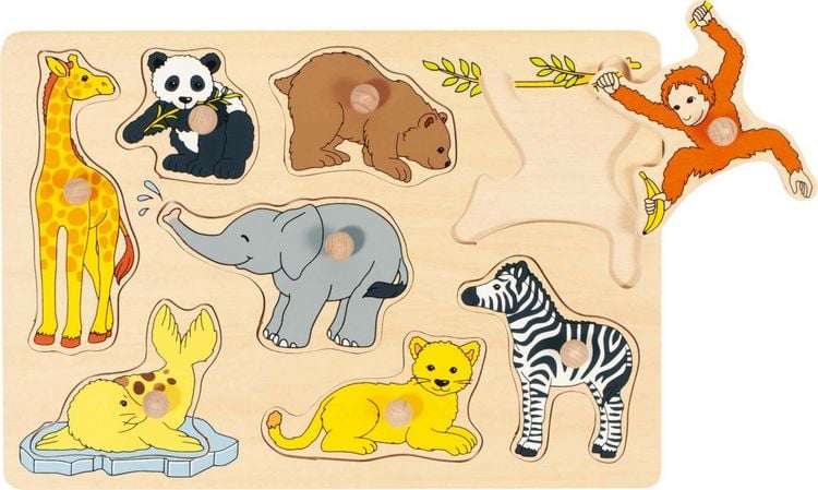 Produktbild: Steckpuzzle Tierkinder