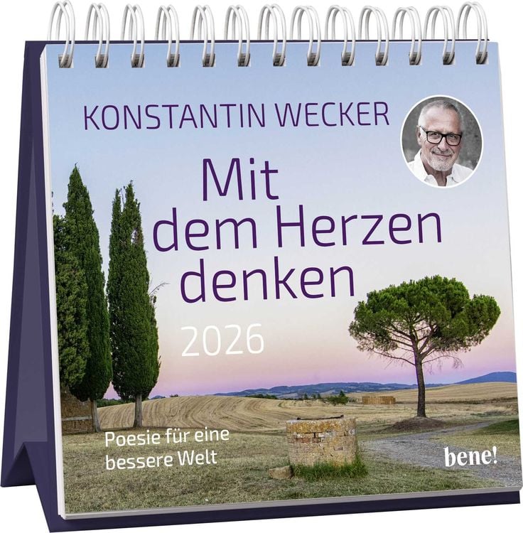 Produktbild: Wochenkalender 2026: Mit dem Herzen denken