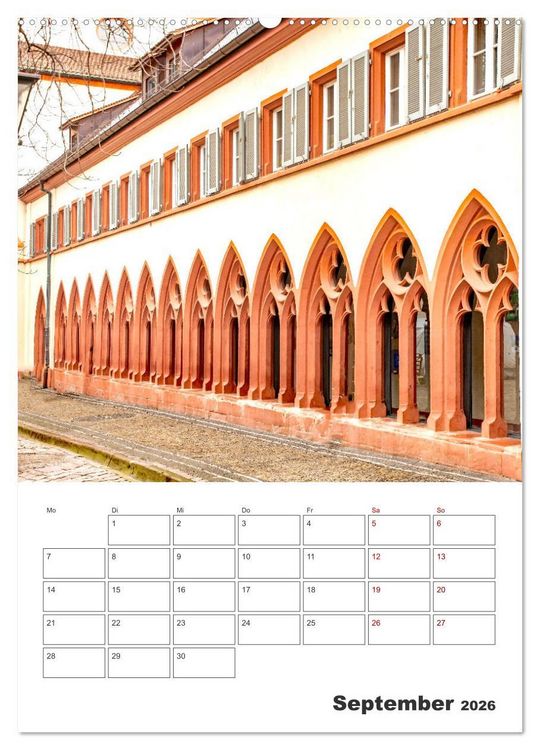 Produktbild: Freiburg - Reiseplaner (Wandkalender 2026 DIN A2 hoch), CALVENDO Monatskalender