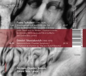 Produktbild: Der Tod und das M&auml;dchen/Kammersinfonie op.110a (a