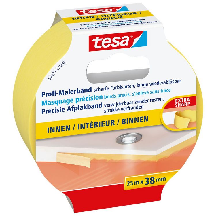 Produktbild: TESA&reg; Malerband Precision Indoor, 38 mm x 25 m