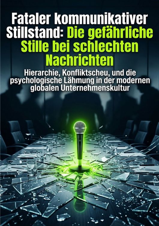 Produktbild: Fataler kommunikativer Stillstand: Die gef&auml;hrliche Stille bei schlechten Nachrichten