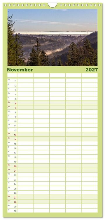 Produktbild: Familienplaner 2027 - Freudenstadt 2027 mit 5 Spalten (Wandkalender, 21 x 45 cm) CALVENDO