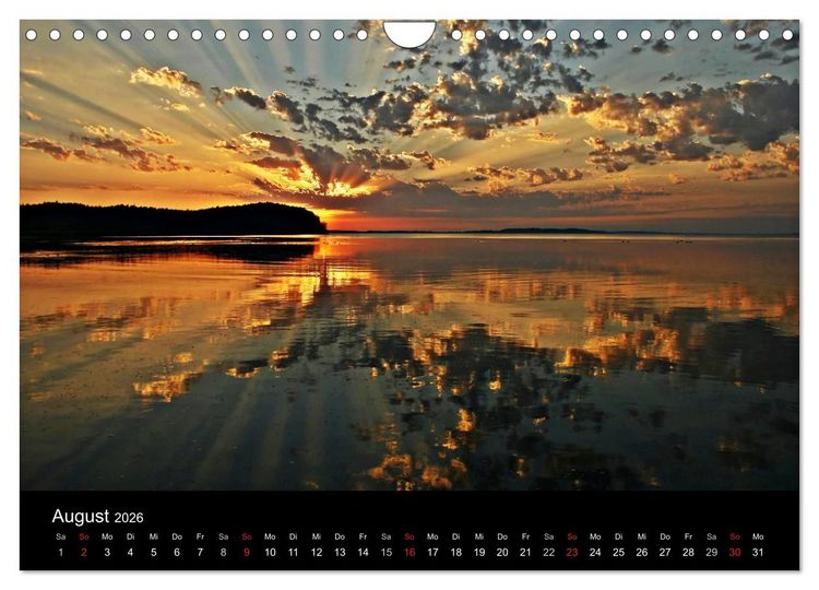 Produktbild: R&uuml;gen (Wandkalender 2026 DIN A4 quer), CALVENDO Monatskalender