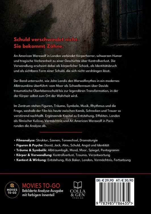 Produktbild: American Werewolf: Philosophie und Psychologie einer Verwandlung (Movies To-Go)