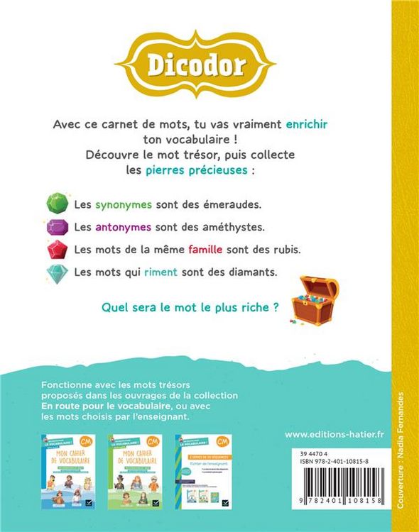 Produktbild: Mon carnet de mots Dicodor
