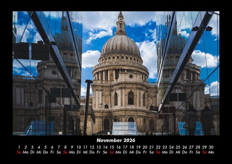 Produktbild: London 2026 Fotokalender DIN A3