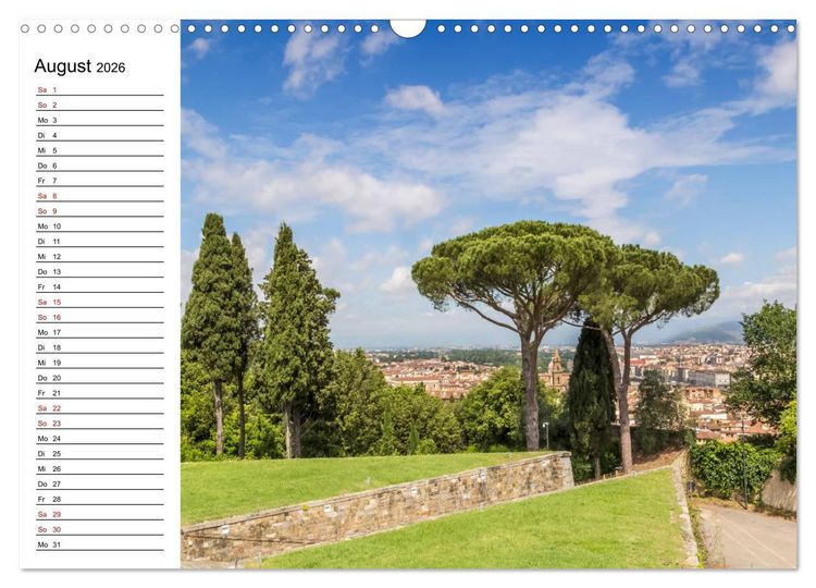 Produktbild: Impressionen aus FLORENZ (Wandkalender 2026 DIN A3 quer), CALVENDO Monatskalender