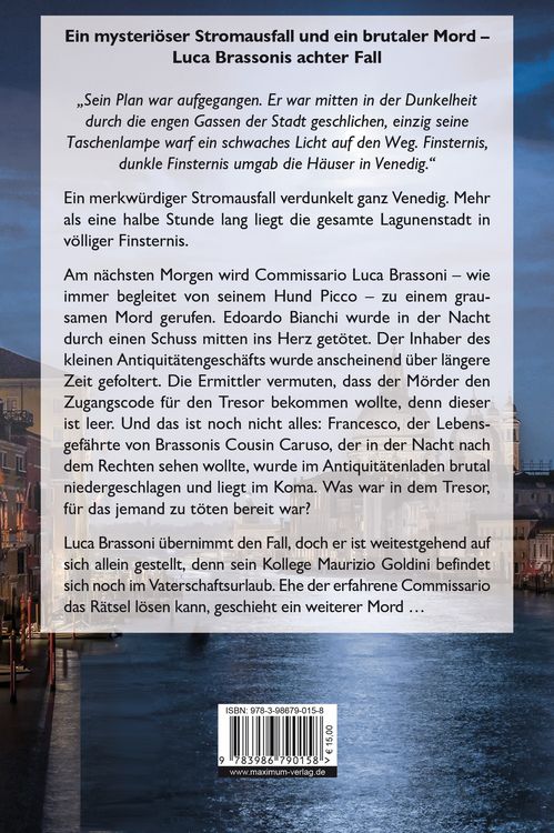 Produktbild: Venezianische Finsternis