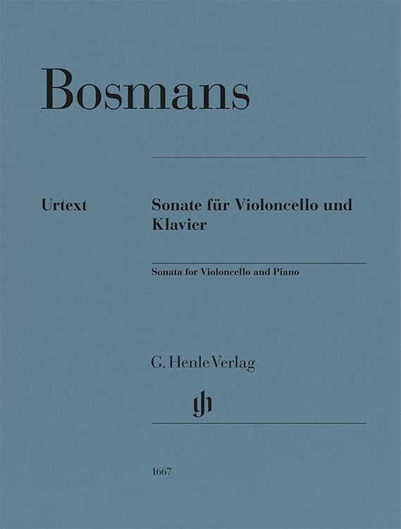 Produktbild: Henri&euml;tte Bosmans - Violoncellosonate