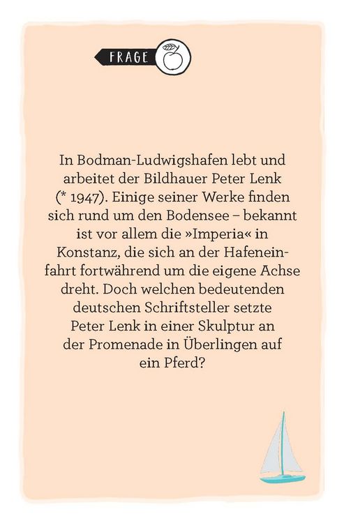 Produktbild: Bodensee. Das Heimat-Quiz