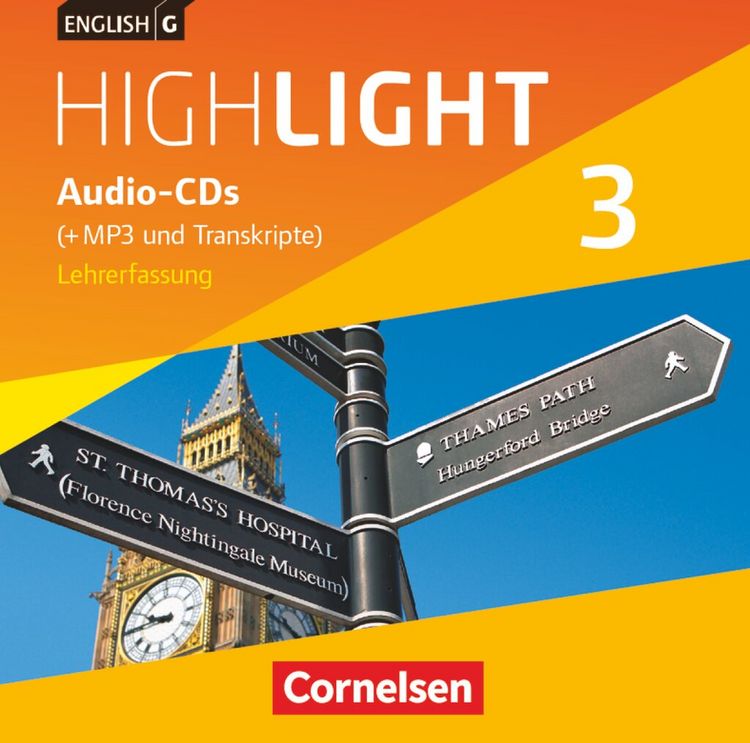 Produktbild: English G Highlight - Hauptschule - Band 3: 7. Schuljahr