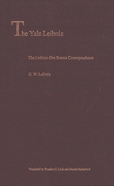 Produktbild: The Leibniz-Des Bosses Correspondence