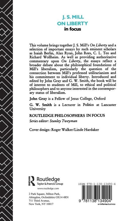 Produktbild: J.S. Mill's On Liberty in Focus