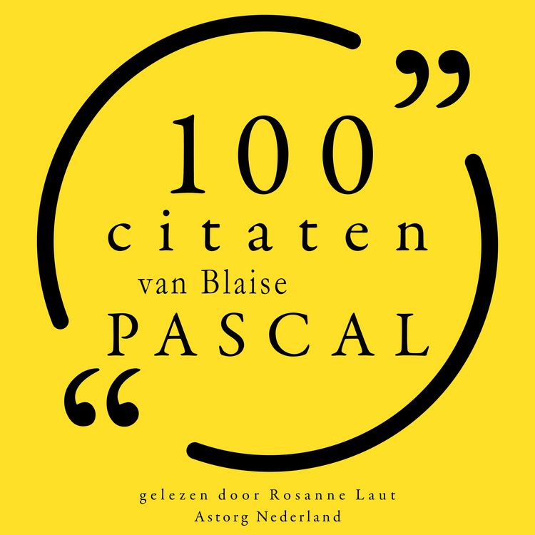Produktbild: 100 citaten van Blaise Pascal