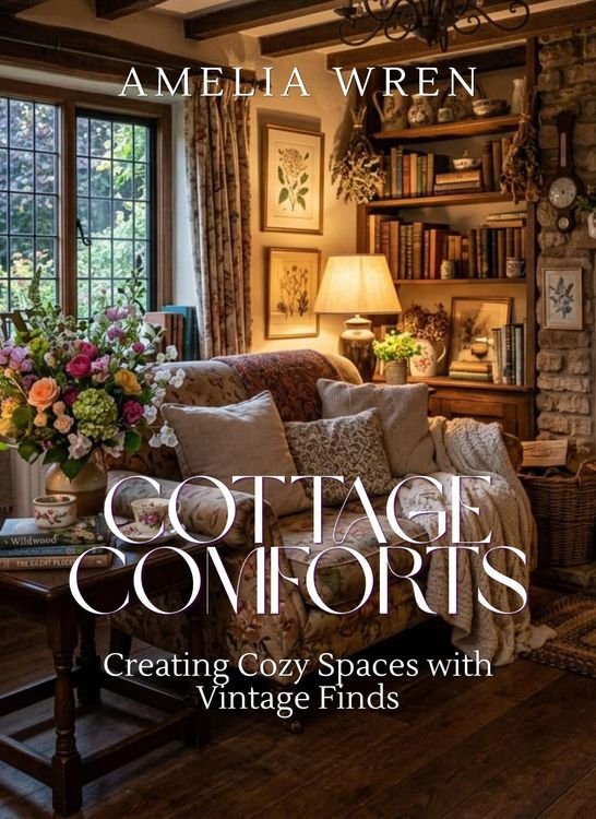Produktbild: Cottage Comforts: Creating Cozy Spaces with Vintage Finds
