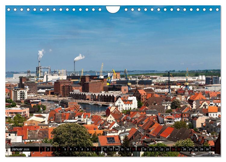 Produktbild: Ein Bummel durch die Hansestadt Wismar (Wandkalender 2026 DIN A4 quer), CALVENDO Monatskalender