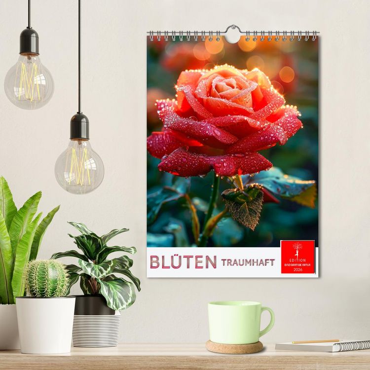 Produktbild: Bl&uuml;ten traumhaft (Wandkalender 2026 DIN A4 hoch), CALVENDO Monatskalender