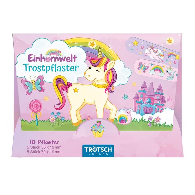 Produktbild: Tr&ouml;tsch Einhornwelt Pflasterset Trostpflaster