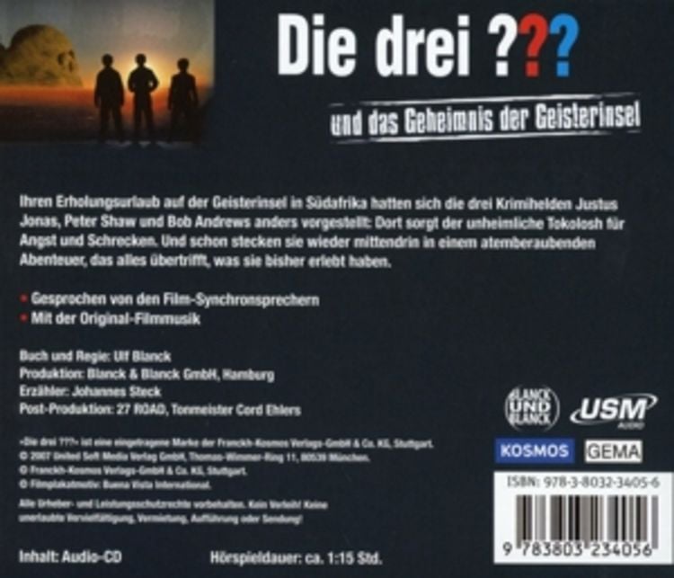 Produktbild: Die drei ??? - Das Geheimnis der Geisterinsel