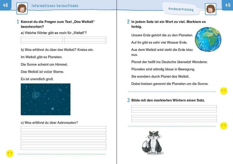 Produktbild: &Uuml;bungsheft - Lesen 2.Klasse