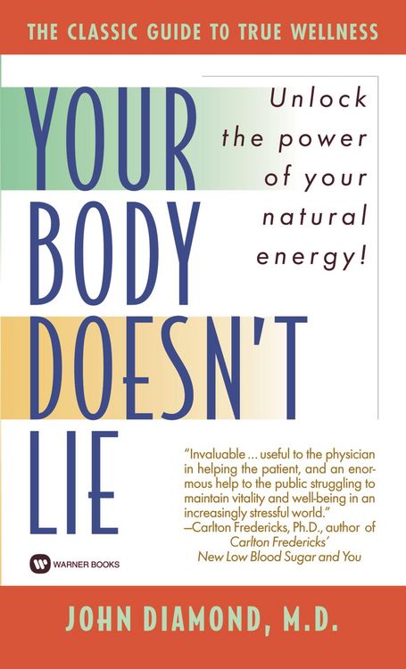Produktbild: Diamond, J: Your Body Doesn't Lie