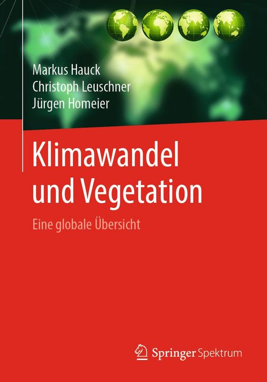 Produktbild: Klimawandel und Vegetation - Eine globale &Uuml;bersicht