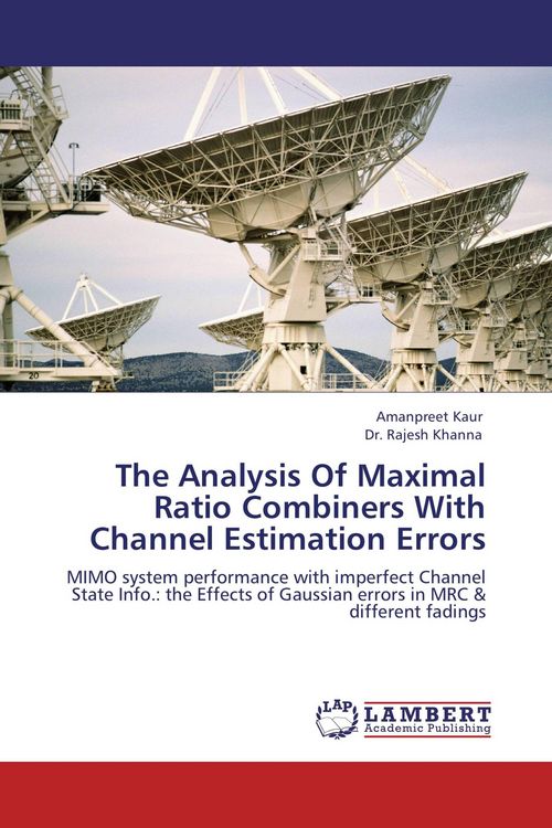 Produktbild: The Analysis Of Maximal Ratio Combiners With Channel Estimation Errors
