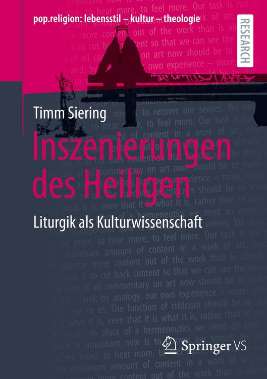 Produktbild: Inszenierungen des Heiligen