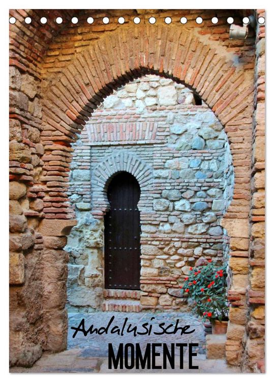 Produktbild: Andalusische Momente (Tischkalender 2026 DIN A5 hoch), CALVENDO Monatskalender