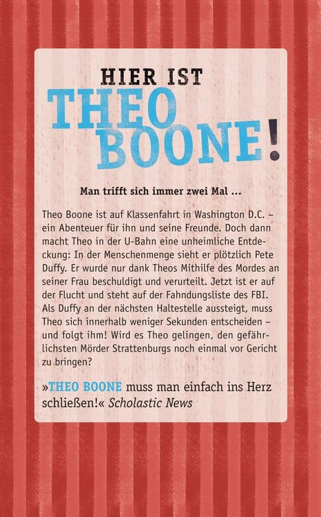 Produktbild: Theo Boone und der entflohene M&ouml;rder / Theo Boone Bd.5
