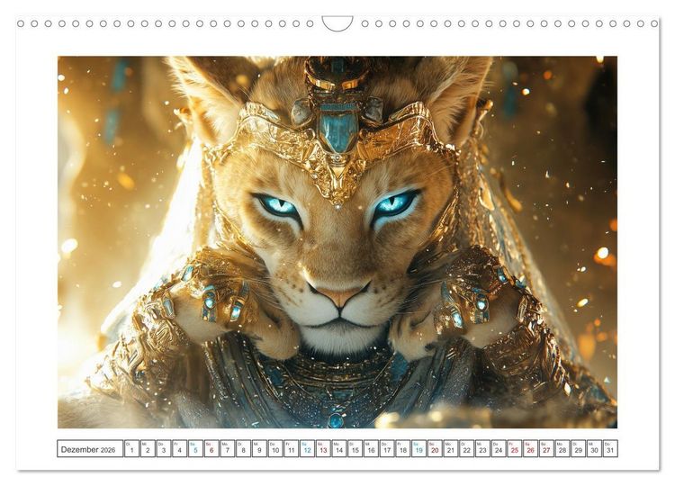 Produktbild: Die G&ouml;tter des Nils (Wandkalender 2026 DIN A3 quer), CALVENDO Monatskalender