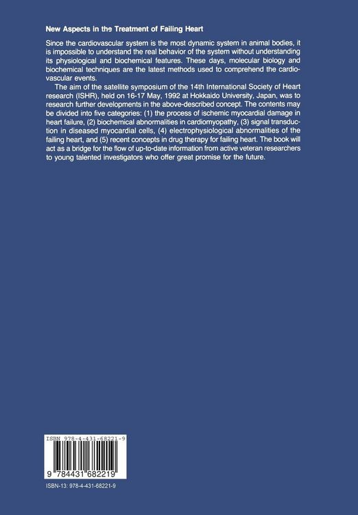 Produktbild: New Aspects in the Treatment of Failing Heart