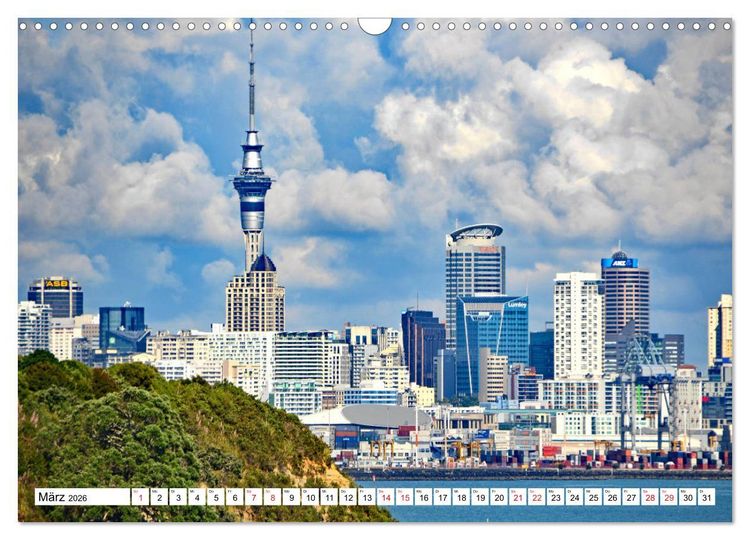 Produktbild: Neuseeland Nordinsel - faszinierende Orte am anderen Ende der Welt (Wandkalender 2026 DIN A3 quer), CALVENDO Monatskalender