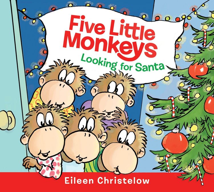 Produktbild: Five Little Monkeys Looking for Santa