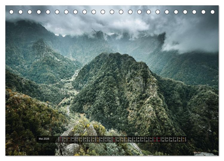 Produktbild: Madeira - Paradies im Atlantik (Tischkalender 2026 DIN A5 quer), CALVENDO Monatskalender
