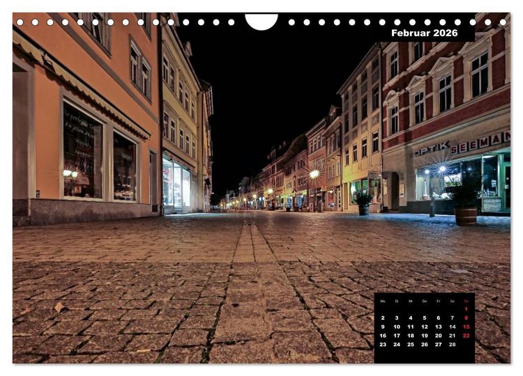 Produktbild: Rudolstadt - Schwarza (Wandkalender 2026 DIN A4 quer), CALVENDO Monatskalender