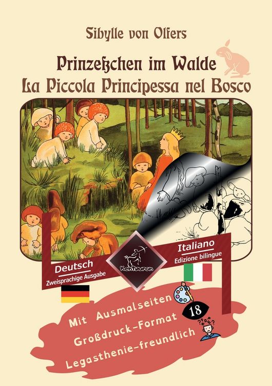 Produktbild: Prinze&szlig;chen im Walde - La Piccola Principessa nel Bosco