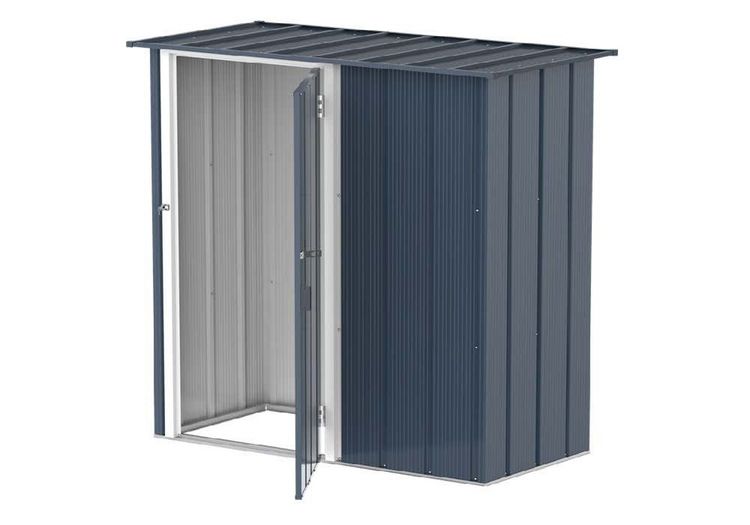 Produktbild: Metall Ger&auml;tehaus 148x68 Gartenhaus Schiebet&uuml;r
